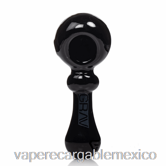 Vape Recargable Grav Chuchería Cuchara Negro